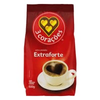Café 3 Coracoes 500g Extra Forte