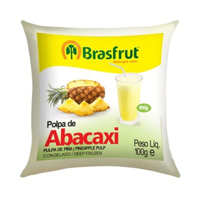 Polpa Fruta Brasfrut 100 g Abacaxi