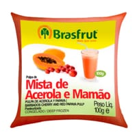 Polpa Fruta Brasfrut 100g Acerola