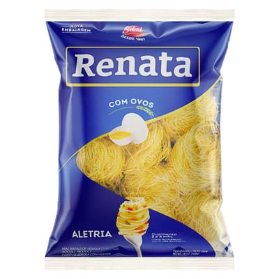 Macarrão Renata Semola com Ovos 500 g Padre Nosso
