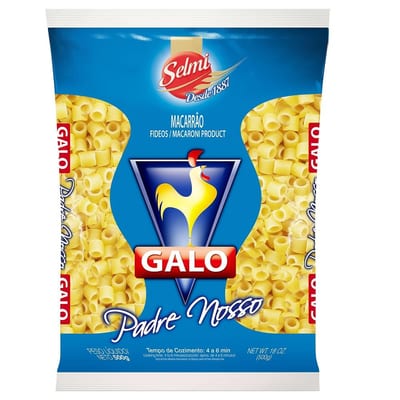 Macarrão Semolado Galo 500 g Padre Nosso