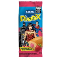 Bolinho Divertix Renata 40 g Baunilha com Morango