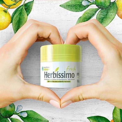 Desodorante Creme Herbissimo 55 g Fresh