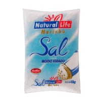 Sal Marinho Natural Life 1 kg