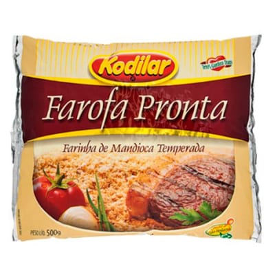 Farofa Pronta Kodilar 500 g Milho
