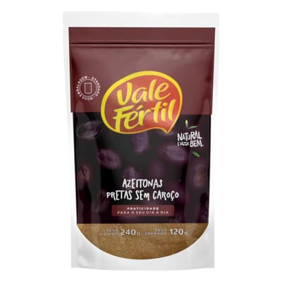 Azeitona Verde Vale Fertil 160 g Fatiada