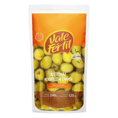 Azeitonas Verdes Vale Fertil Sc 150 com Caroco