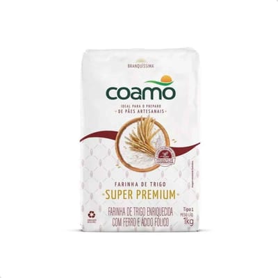 Farinha de Trigo Coamo 1 kg Integral