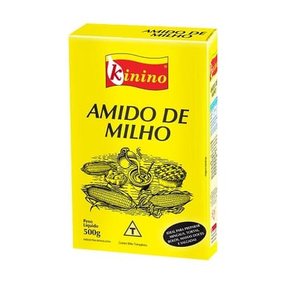 Amido de Milho Kinino 500 g Cx