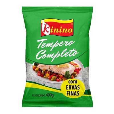 Tempero Completo Kinino 400 g com Ervas Finas