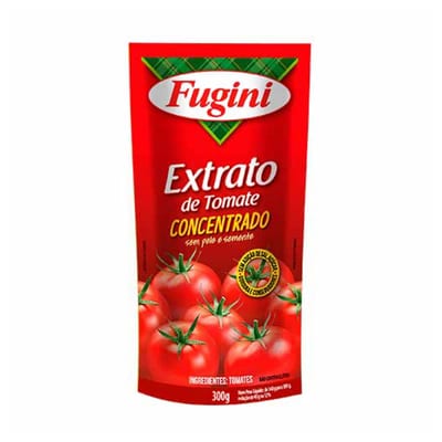 Extrato de Tomate Fugini 300 g Sache