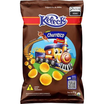 Salgadinho Keleck 51 g Churrasco