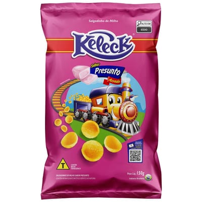 Salgadinho Keleck 150 g Requeijão
