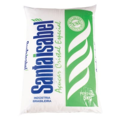 Açúcar Cristal Santa Isabel 5 kg