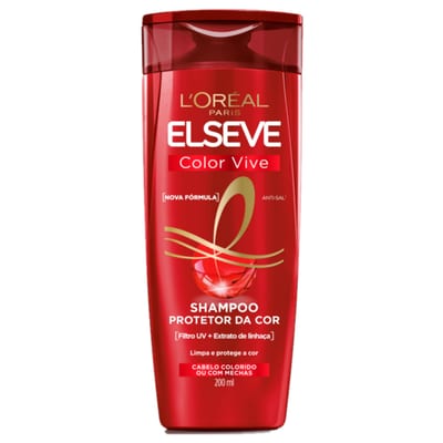 Shampoo Elseve 200 ml Color Vive