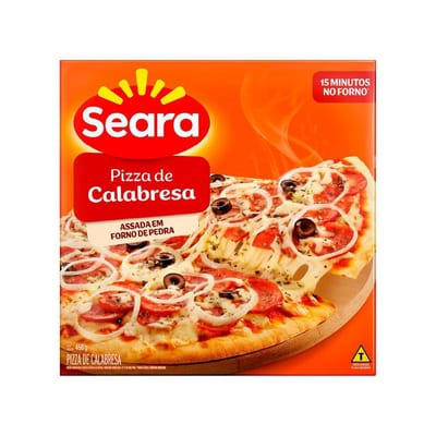 Pizza Seara 460 g Calabresa
