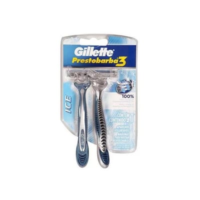 Aparelho Presto Barba Ice c/ 2