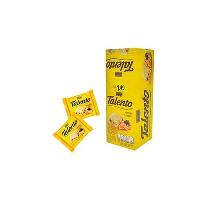 Chocolate Talento 25 g Cereais e Passa