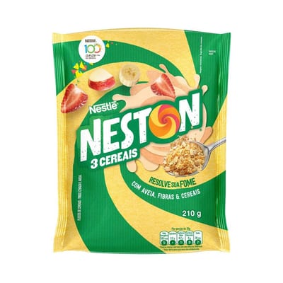 Neston Nestle 210 g Flocos de Tres Cereais