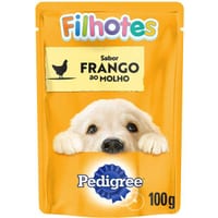 Ração Umida Pedigree Filhot 100g Sc Frango Ao Molh