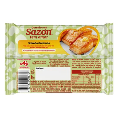 Tempero Sazon 60 g Limão