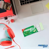 Chiclete Freegells Gum 8 g Menta