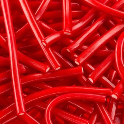 Bala Regaliz Fini Tubes 80 g Morango