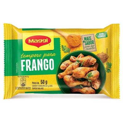Tempero Maggi Tempero e Sabor 50 g Aves