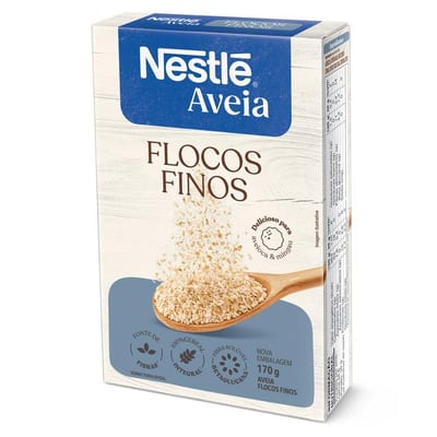 Aveia em Flocos Finos Nestle 170 g