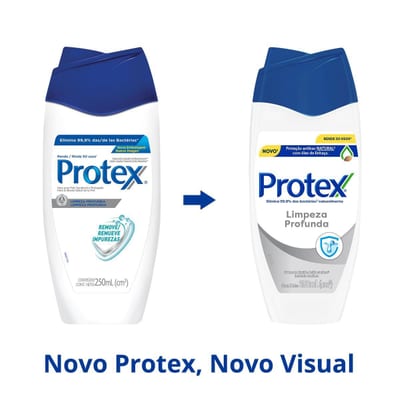 Sabonete Líquido Protex 250 ml Limpz Profunda