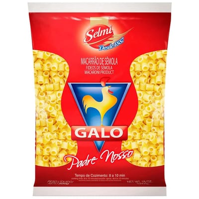 Macarrão de Semola Galo 500 g Pena