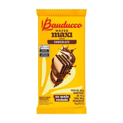 Wafer Bauducco Chocolate 140 g