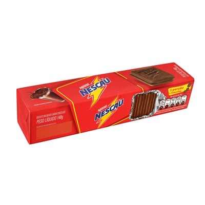 Biscoito Recheado Nestle Nescau 140 g Choco