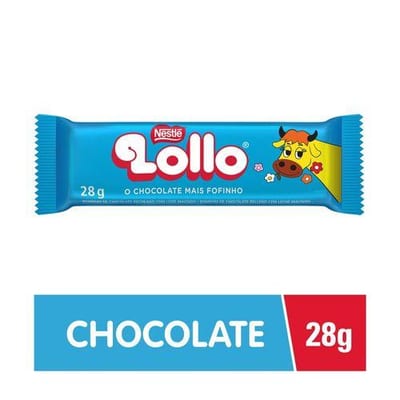 Chocolate Nestle Lollo 28 g Leite Maltado
