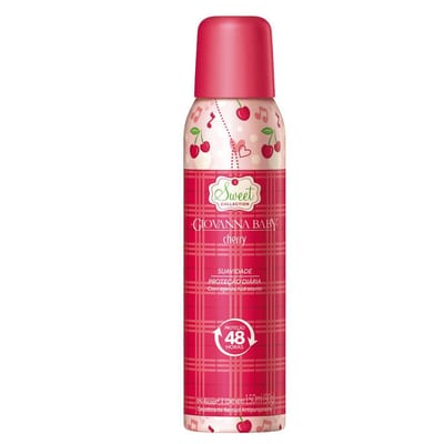 Desodorante Aero Giovanna Baby 150 ml Cherry 48h