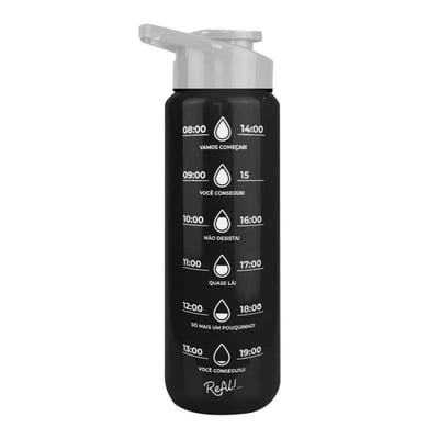 Garrafa Sqz de Plstc Plsdrn 250 ml