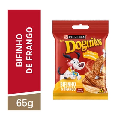 Bifinho Purina Doguitos 65 g Frango