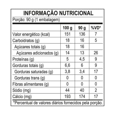 Iogurte Nestle Grego 90 g Torta de Limão