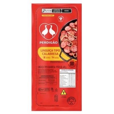 Ling Calabresa Perdigão Defum 400 g