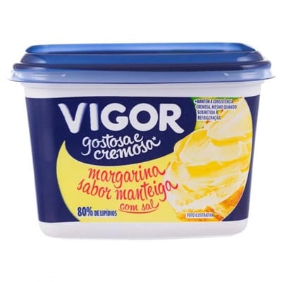 Margarina Vigor 500g com Sal