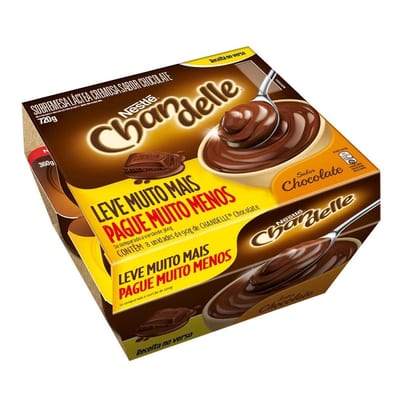 Sob Lactea Nestle Chandelle 180 g Chocolate