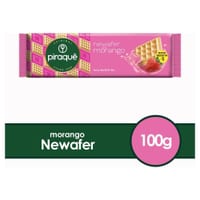 Biscoito Piraque Newafer 100 g Morango