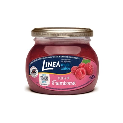 Geleia Linea Zero 230 g Framboesa