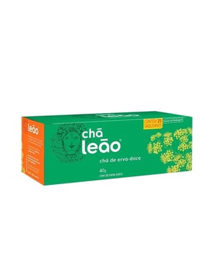 Chá Mate Erva Doce Leao Fuze