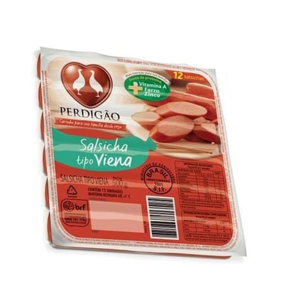 Salsicha Perdigão Viena 500 g