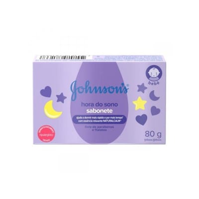 Sabonete Johnsons Baby 80 g Hora do Sono