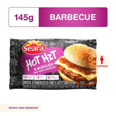 Hot Hit Seara 145 g X Burguer