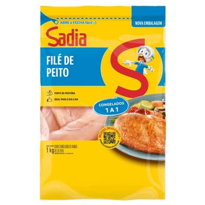 Filé de Peito de Frango Sadia 1 kg