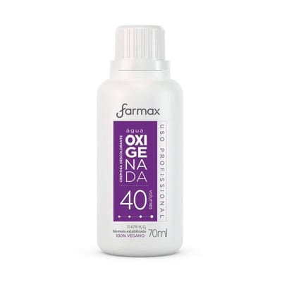 Água Oxigenada Farmax 90 ml 30 Volumes