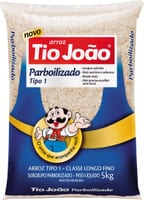 Arroz Tio Joao Parboilizado 5 kg
